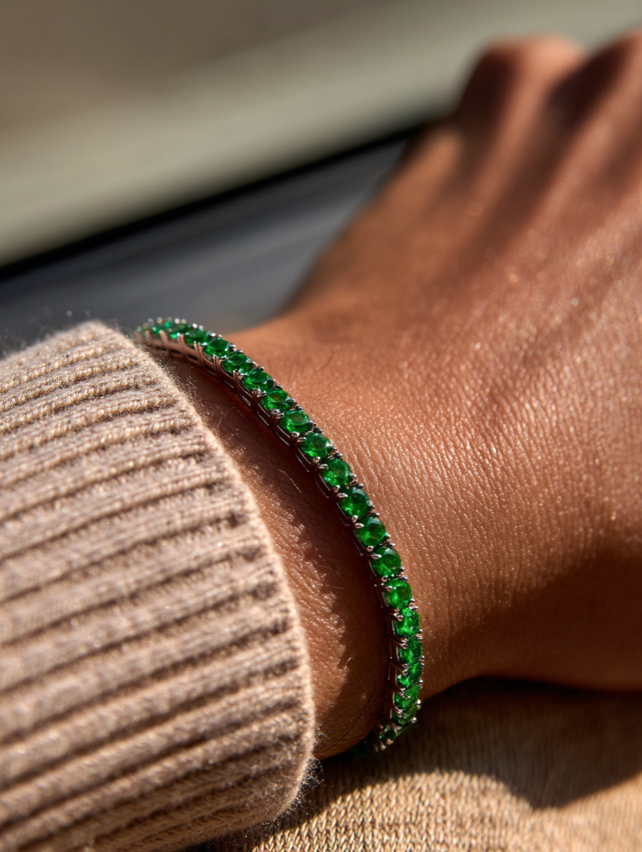 Mar Azul Bracelet | Emerald Green