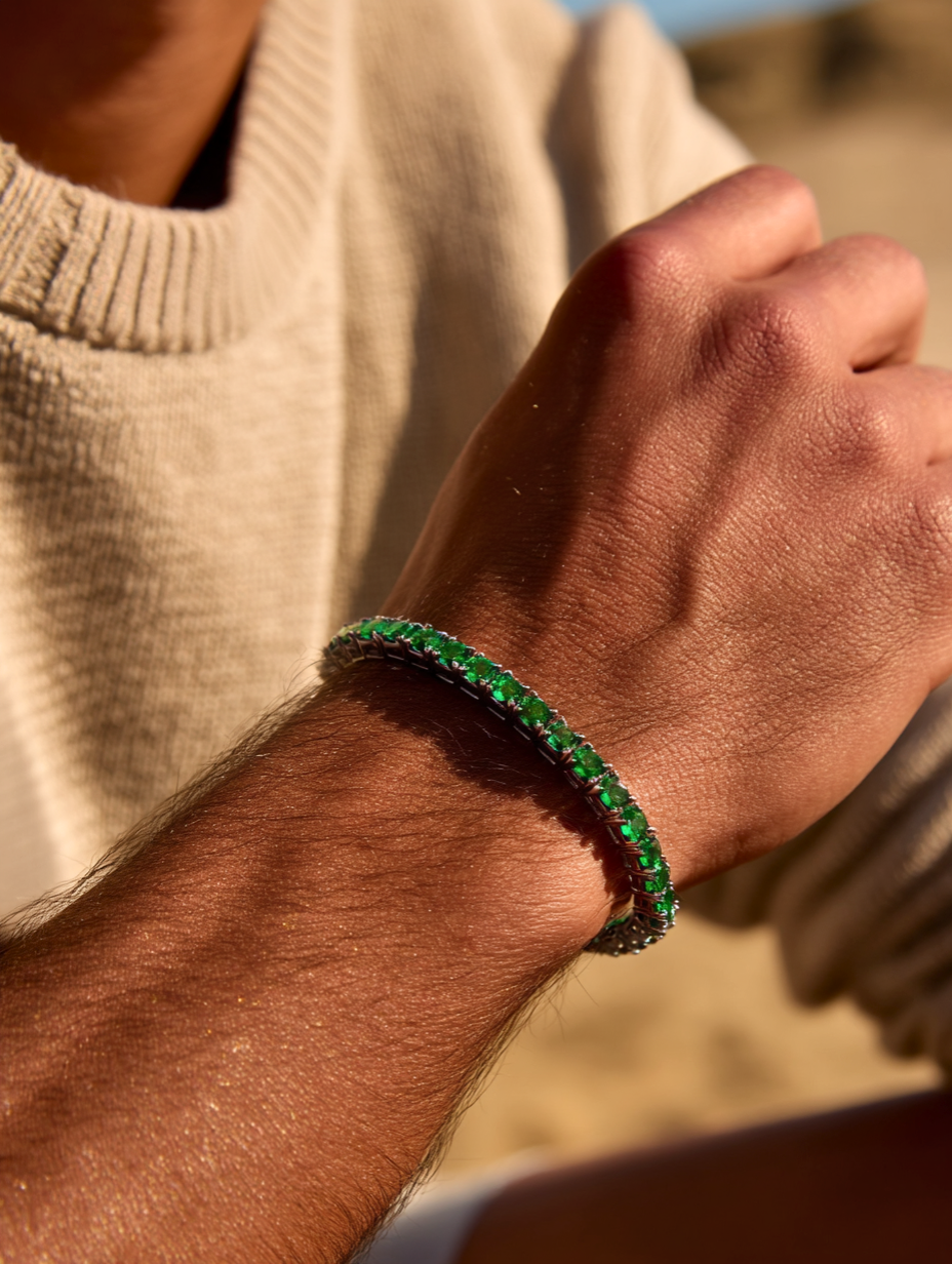 Mar Azul Bracelet | Emerald Green
